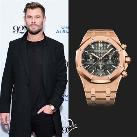 chris hemsworth audemars piguet|chris hemsworth new movie.